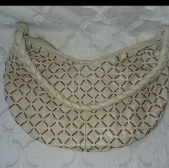 Leather hobo bag - Picture 1 of 5